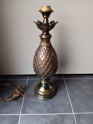 Pied lampe ananas bronze - ananas,