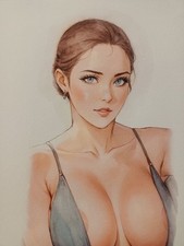 Original drawing dessin - dessin, nu