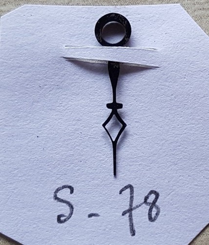 Aiguille montre gousset - à,
