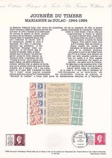 Document Philatélique 1er Jour : 02 1994 - Journée du Timbre