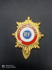 Ancien Insigne Broche de fonction  Conseil Municipal .