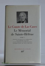 Comte de Las Cases - Le mémorial de Sainte-Hélène T I/II, Pléiade Gallimard 1963