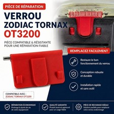 Verrou couvercle Zodiac TornaX