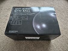 Banc De Yoga 75CM Anti-Burst Ballon D'Exercice De Gym Avec Pompe Neuf