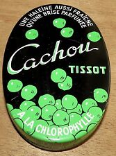 boite litho Vide Cachou Tissot à la Chlorophylle Paris France 1950-1970 