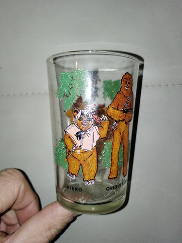 Verre moutarde star wars - verre,