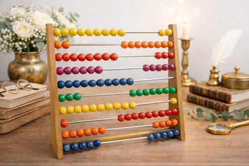 Boulier compteur bois - 🧡boulier, en
