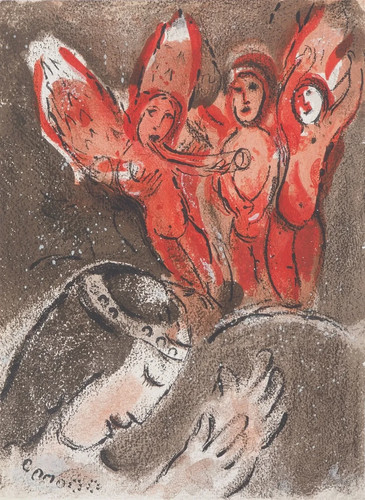 Marc chagall bible sara - chagall, :