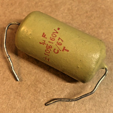 1 Condensateur MULLARD MUSTARD