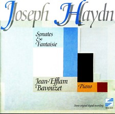 HAYDN Sonates & Fantaisie JEAN-EFFLAM BAVOUZET [CD] Switzerland 1991 VERY RARE