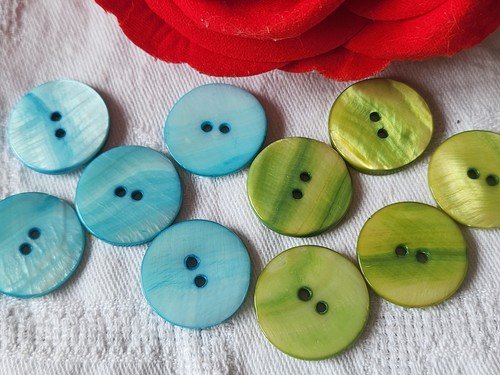 Lot boutons vintage en - boutons,