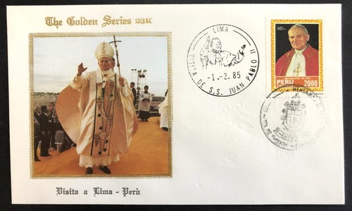 Fdc peru the golden series - the,
