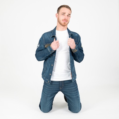 Blouson veste jean modèle - c,