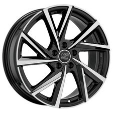 JANTES ROUES MSW MSW 80-5 POUR VOLVO V40 8X19 5X108 GLOSS BLACK FULL POLISH MVK