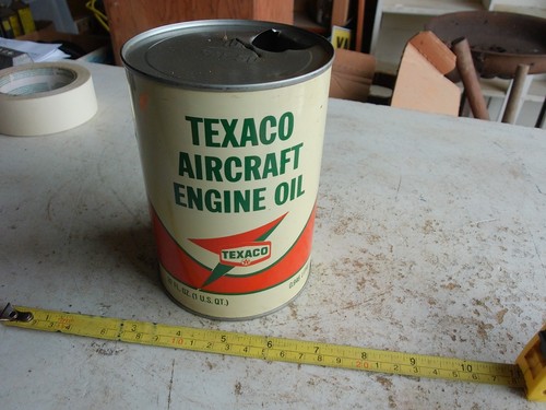 Vintage empty metal quart - vintage,