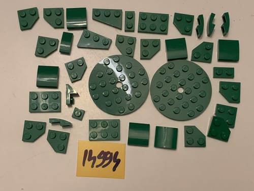 Lot pièces lego - lego, vertes