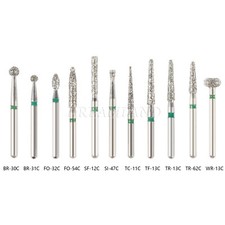 50PCS Dental Diamond Burs