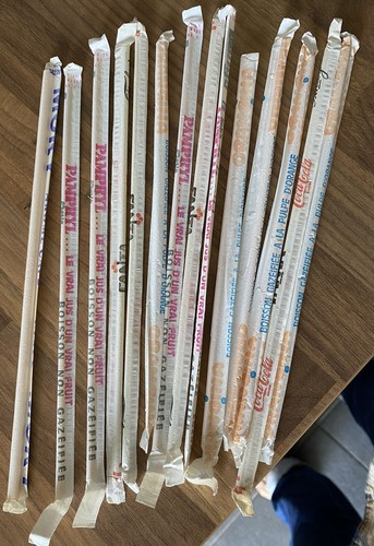 Lot x14 vintage orangina coca - lot,