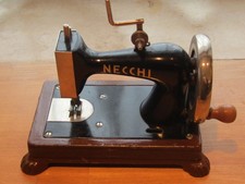 NECCHI  très rare Machine Coudre ancienne  Jouet pour Enfant Couture