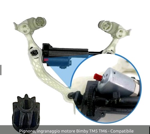 Engrenage moteur thermomix tm5 - moteur,