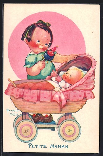 Carte postale artiste - carte, d'artiste