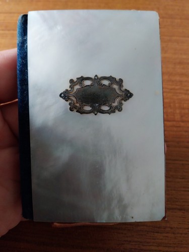 Carnet bal ancien - de,
