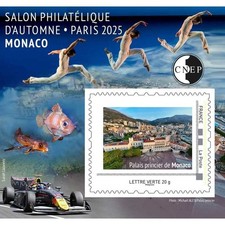 Bloc CNEP 2025 "Salon philatélique d'Automne" Paris 2025 Monaco