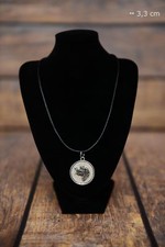 Lévrier irlandais - médaillon argenté à l'effigie d'un chien Art Dog FR