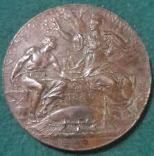 MEDAILLE BRONZE ♦ EXPOSITION UNIVERSELLE 1889 ÉCOLE DE POTERIE DE BAYEUX BOTTÉE 