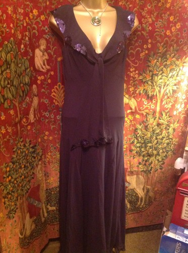Superbe robe longue flottante - longue,