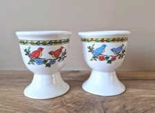 Lot de 2 Coquetiers Vintage en