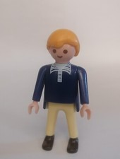 Playmobil 4145, personnage homme, maison transportable