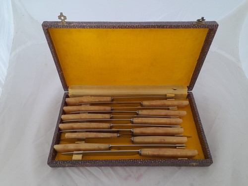 Ancien coffret couteaux - de, 12