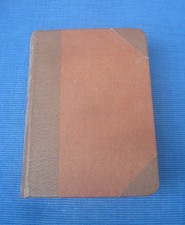 V70 Boite Livre Scevret Cachette Cuir Bois Mark Twain Hucklerberry Finn