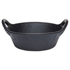 Horse Guard Gummieimer pour Stable Et de Pâturage, Noir - 12 L Seau Cheval