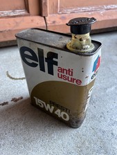 Bidon d'huile ELF