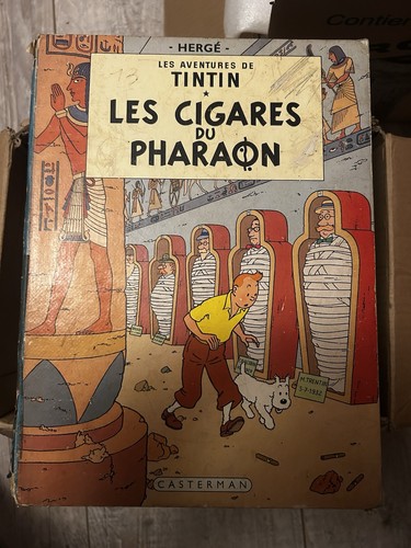 Tintin les cigares du - bd,