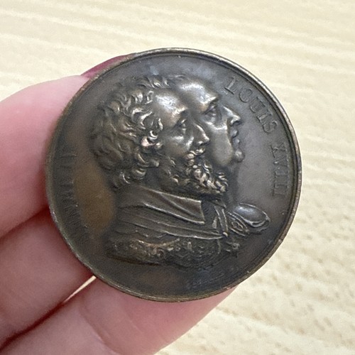 Médaille henri louis - médaille, xviii