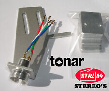 Coquille porte-cellule pr LENCO silver aluminium TONAR Phono Cartridge Headshell