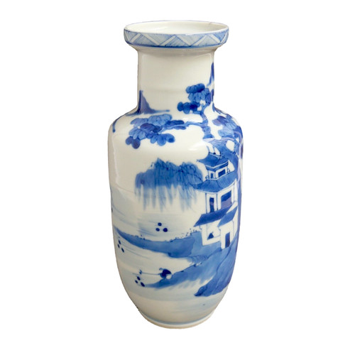 Vase rouleau porcelaine - -,