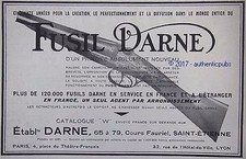 PUBLICITE DARNE LE FUSIL
