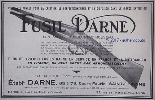 Publicite darne fusil - publicite,