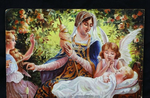 Vierge quenouille hsp - à,