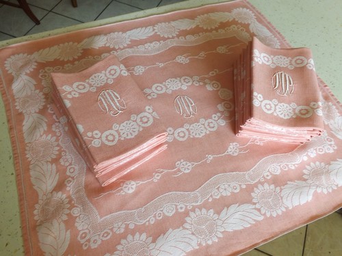 Beau service serviettes - service,, +