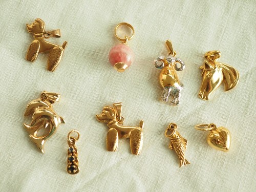 Lot pendentifs breloques - pendentifs,