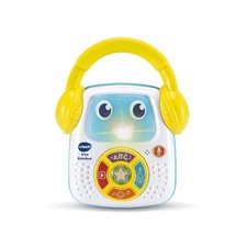 VTech - P'tit Baladeur, Baladeur Musical Bébé, Robot Lumineux et Nomade avec ...
