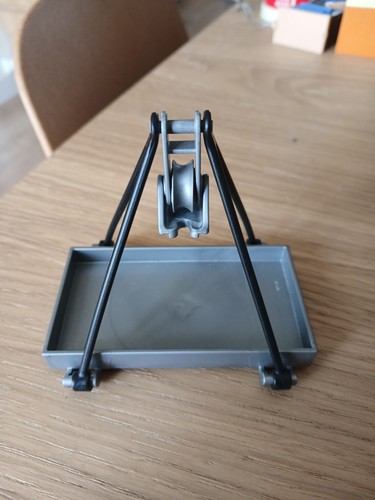 Caisse plate grise - grise, pour