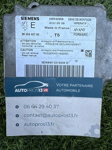 Calculateur air bag - calculateur,