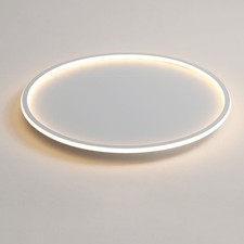 Plafonnier Rond Fin Et Plat Luminaire Moderne Encastré OB