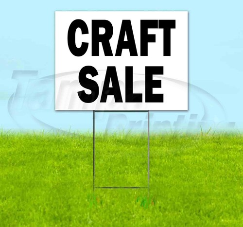 Craft sale 18x24 yard sign - craft,